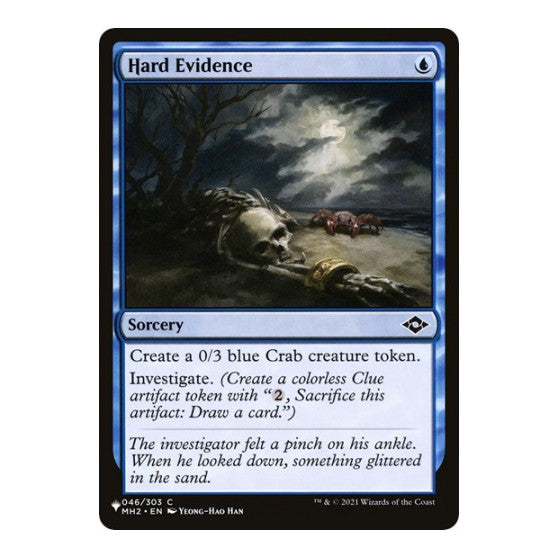 Hard Evidence (LIST) #046/303 Common (Lightly Played) The List Reprints Magic: The Gathering: 2026