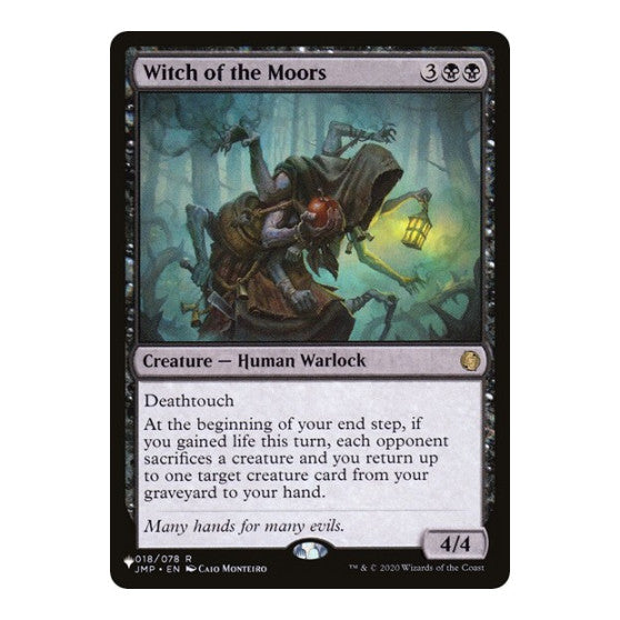 Witch of the Moors (LIST) #018/078 Rare (Lightly Played) The List Reprints Magic: The Gathering: 2026