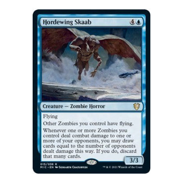 Hordewing Skaab (MIC) #15 Rare (Lightly Played) Commander: Innistrad: Midnight Hunt Magic: The Gathering: 2021