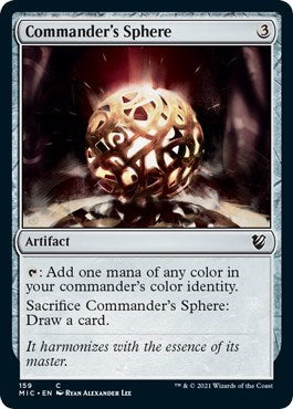 Commanders Sphere (MIC) #159 Common (Lightly Played) Commander: Innistrad: Midnight Hunt Magic: The Gathering: 2021