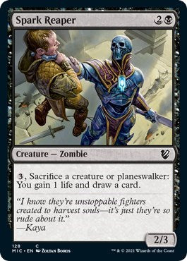 Spark Reaper (MIC) #128 Common (Lightly Played) Commander: Innistrad: Midnight Hunt Magic: The Gathering: 2021