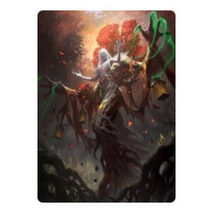 Wrenn and Seven Art Card (ASMID) #9 Special (Lightly Played) Art Series: Innistrad: Midnight Hunt Magic: The Gathering: 2021