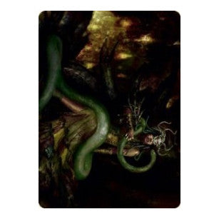 Saryth, the Viper's Fang Art Card (ASMID) #53 Special (Lightly Played) Art Series: Innistrad: Midnight Hunt Magic: The Gathering: 2021