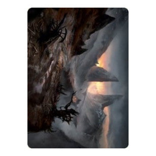 Haunted Ridge Art Card (ASMID) #73 Special (Lightly Played) Art Series: Innistrad: Midnight Hunt Magic: The Gathering: 2021