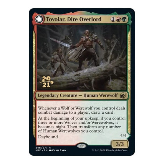 Tovolar Dire Overlord (PRE) #246 Rare (Foil Lightly Played) Prerelease Cards Magic: The Gathering: 2026