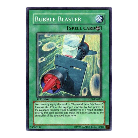 Bubble Blaster (DP1) #DP1-EN023 Super Rare (1st Edition Near Mint) Duelist Pack 1: Jaden Yuki YuGiOh: 2006