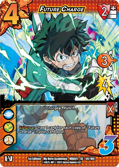 Future Charge (MHA) #59/180 SE UniVersus: My Hero Academia UniVersus: 2021