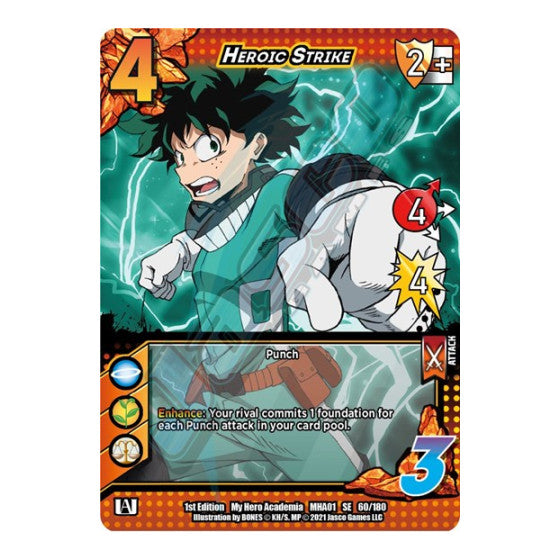 Heroic Strike (MHA) #60/180 SE UniVersus: My Hero Academia UniVersus: 2021