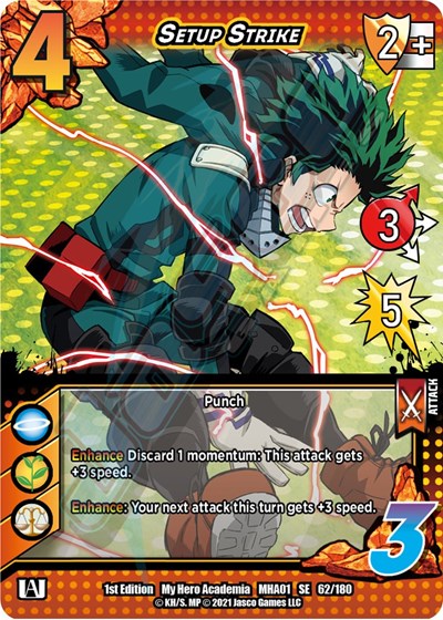 Setup Strike (MHA) #62/180 SE UniVersus: My Hero Academia UniVersus: 2021