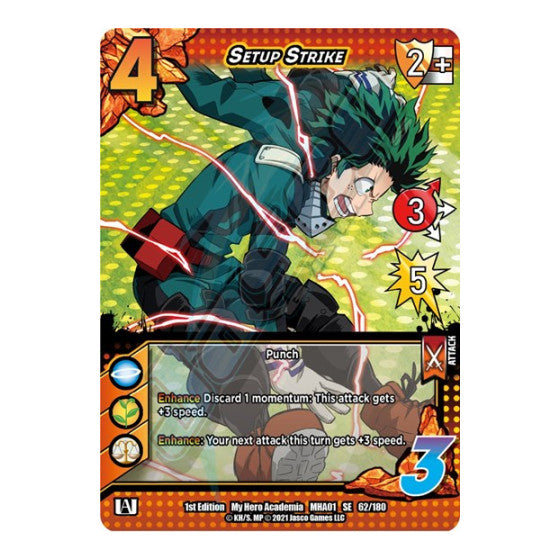 Setup Strike (MHA) #62/180 SE UniVersus: My Hero Academia UniVersus: 2021