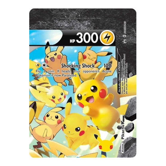 Pikachu V-Union - SWSH140 (SWSD) #SWSH140 Promo (Holofoil Near Mint) SWSH: Sword & Shield Promo Cards Pokemon: 2019