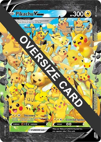Pikachu V UNION (PR) Promo (Holofoil Near Mint) Jumbo Cards Pokemon: 2015