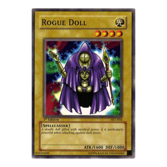 Rogue Doll (SKE) #SKE-004 Common (1st Edition Heavily Played) Starter Deck: Kaiba Evolution YuGiOh: 2004