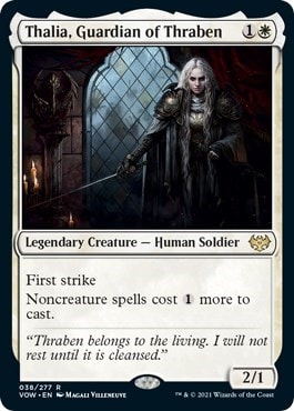 Thalia Guardian of Thraben (VOW) #38 Rare (Lightly Played) Innistrad: Crimson Vow Magic: The Gathering: 2021