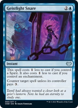 Geistlight Snare (VOW) #60 Uncommon (Lightly Played) Innistrad: Crimson Vow Magic: The Gathering: 2021