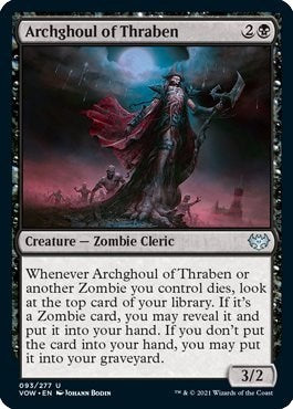 Archghoul of Thraben (VOW) #93 Uncommon (Lightly Played) Innistrad: Crimson Vow Magic: 2021