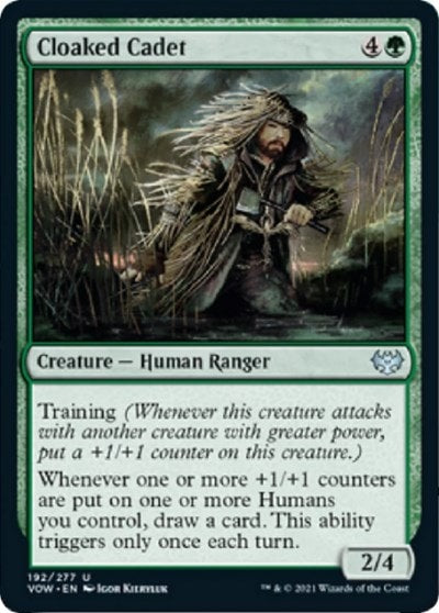 Cloaked Cadet (VOW) #192 Uncommon (Lightly Played) Innistrad: Crimson Vow Magic: The Gathering: 2021