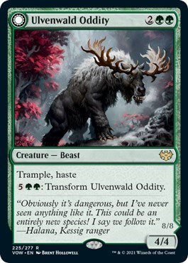 Ulvenwald Oddity (VOW) #225 Rare (Lightly Played) Innistrad: Crimson Vow Magic: 2021
