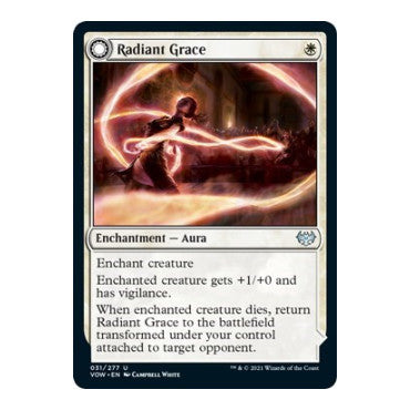 Radiant Grace (VOW) #31 Uncommon (Lightly Played) Innistrad: Crimson Vow Magic: The Gathering: 2021