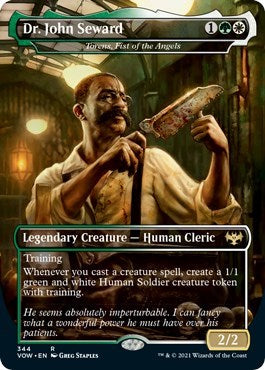 Dr John Seward Torens Fist of the Angels (VOW) #344 Rare (Lightly Played) Innistrad: Crimson Vow Magic: The Gathering: 2021