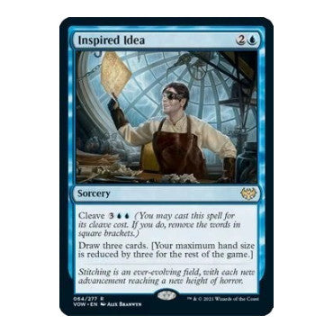 Inspired Idea (VOW) #64 Rare (Lightly Played) Innistrad: Crimson Vow Magic: The Gathering: 2021