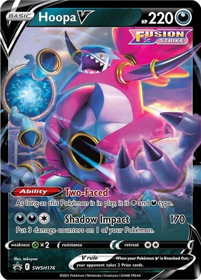 Hoopa V - SWSH176 (SWSD) #SWSH176 Promo SWSH: Sword & Shield Promo Cards Pokemon: 2019