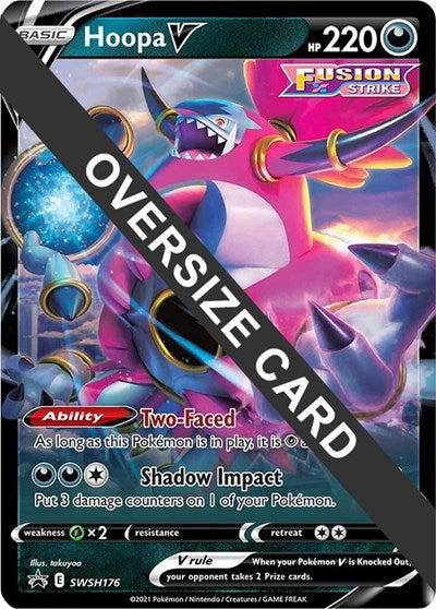 Hoopa V SWSH176 (PR) #SWSH176 Promo (Holofoil Near Mint) Jumbo Cards Pokemon: 2015