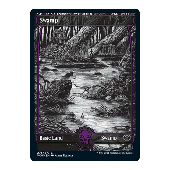 Swamp 273 (VOW) #273 Land (Lightly Played) Innistrad: Crimson Vow Magic: The Gathering: 2021