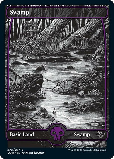 Swamp 273 (VOW) #273 Land (Lightly Played) Innistrad: Crimson Vow Magic: 2021