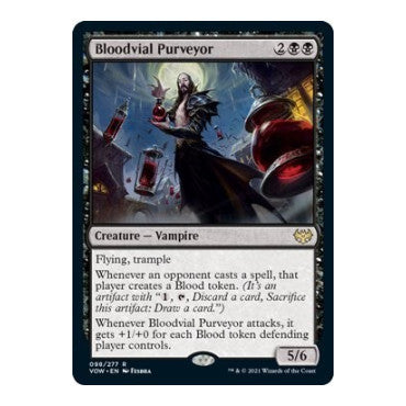 Bloodvial Purveyor (VOW) #98 Rare Innistrad: Crimson Vow Magic: The Gathering: 2021