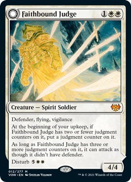 Faithbound Judge (VOW) #12 Mythic Rare (Lightly Played) Innistrad: Crimson Vow Magic: The Gathering: 2021