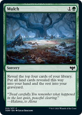 Mulch (VOW) #210 Common Innistrad: Crimson Vow Magic: 2021