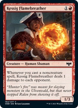 Kessig Flamebreather (VOW) #164 Common (Lightly Played) Innistrad: Crimson Vow Magic: The Gathering: 2021