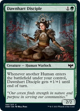Dawnhart Disciple (VOW) #196 Common (Lightly Played) Innistrad: Crimson Vow Magic: The Gathering: 2021