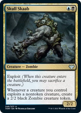 Skull Skaab (VOW) #248 Uncommon (Lightly Played) Innistrad: Crimson Vow Magic: The Gathering: 2021