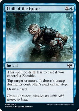 Chill of the Grave (VOW) #51 Common Innistrad: Crimson Vow Magic: The Gathering: 2021