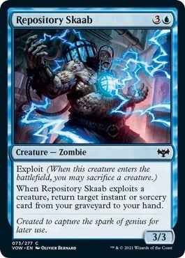 Repository Skaab (VOW) #73 Common (Foil Lightly Played) Innistrad: Crimson Vow Magic: The Gathering: 2021