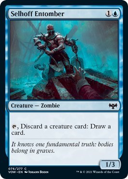 Selhoff Entomber (VOW) #76 Common Innistrad: Crimson Vow Magic: The Gathering: 2021