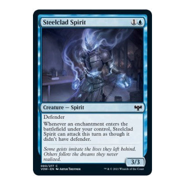Steelclad Spirit (VOW) #80 Common Innistrad: Crimson Vow Magic: The Gathering: 2021
