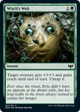Witchs Web (VOW) #227 Common (Lightly Played) Innistrad: Crimson Vow Magic: The Gathering: 2021