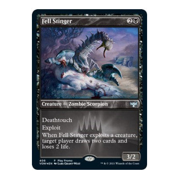 Fell Stinger (PLAY) #406 Promo (Foil Lightly Played) Play Promos Magic: The Gathering: 2026