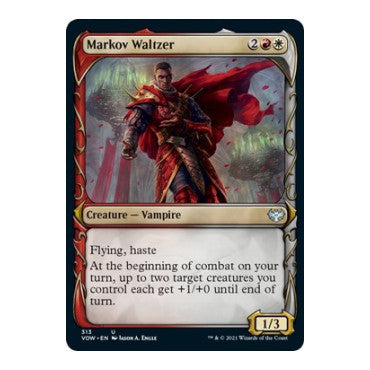 Markov Waltzer (Showcase) (VOW) #313 Uncommon (Lightly Played) Innistrad: Crimson Vow Magic: The Gathering: 2021