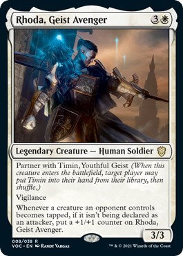 Rhoda Geist Avenger (VOC) #8 Rare (Lightly Played) Commander: Innistrad: Crimson Vow Magic: 2021