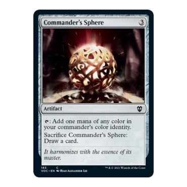 Commander's Sphere (VOC) #163 Common (Lightly Played) Commander: Innistrad: Crimson Vow Magic: The Gathering: 2021