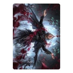 Bloodsoaked Reveler Art Card (ASVOW) #29 Special (Lightly Played) Art Series: Innistrad: Crimson Vow Magic: The Gathering: 2021