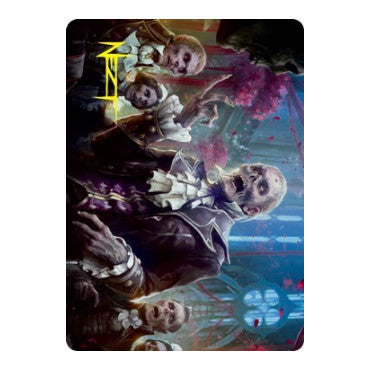 Undead Butler Art Card (Gold-Stamped Signature) (ASVOW) #37 Special (Lightly Played) Art Series: Innistrad: Crimson Vow Magic: The Gathering: 2021