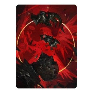 Abrade Art Card (ASVOW) #38 Special (Lightly Played) Art Series: Innistrad: Crimson Vow Magic: The Gathering: 2021
