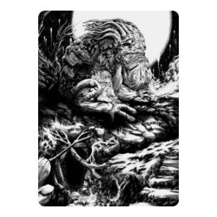 Grolnok, the Omnivore Art Card (ASVOW) #77 Special (Lightly Played) Art Series: Innistrad: Crimson Vow Magic: The Gathering: 2021