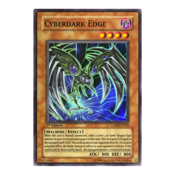 Cyberdark Edge (CDIP) #CDIP-EN002 Super Rare Cyberdark Impact YuGiOh: 2006