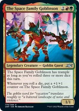 The Space Family Goblinson (UNF) #179 Uncommon (Lightly Played) Unfinity Magic: 2022